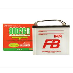 80D26R Аккумулятор FB SUPER NOVA 12V, 68 А/ч, 700А, прямой, (Д257xШ170хВ225(мм)), клемма "+" слева