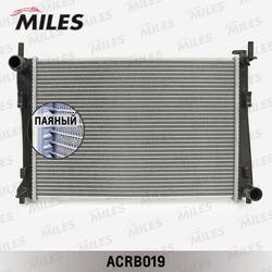 ACRB019 Радиатор (паяный) FORD FIESTA/FUSION 1.25-1.6 M/T 01-) (NISSENS 62028A) ACRB019