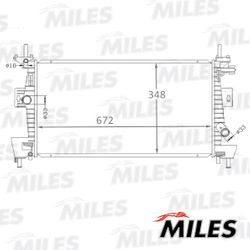 ACRB131 Радиатор (паяный) FORD FOCUS III 11- (NISSENS 69237) ACRB131