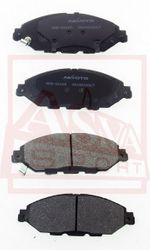 AKD-02105 КОЛОДКИ ТОРМОЗНЫЕ
