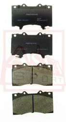 AKD-02107 КОЛОДКИ ТОРМОЗНЫЕ