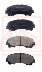 AKD-02108 КОЛОДКИ ТОРМОЗНЫЕ