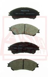 AKD-07103 КОЛОДКИ ТОРМОЗНЫЕ