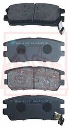 AKD-1152 Задние тормозные колодки