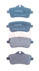 AKD-16203 КОЛОДКИ ТОРМОЗНЫЕ