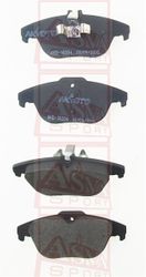 AKD-16204 КОЛОДКИ ТОРМОЗНЫЕ