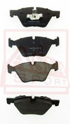 AKD-19107 КОЛОДКИ ТОРМОЗНЫЕ