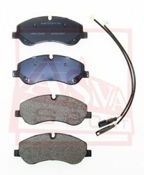 AKD-21103 КОЛОДКИ ТОРМОЗНЫЕ