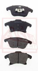 AKD-21104 КОЛОДКИ ТОРМОЗНЫЕ