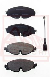 AKD-23108 КОЛОДКИ ТОРМОЗНЫЕ