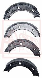 AKS-0576 КОЛОДКИ ТОРМОЗНЫЕ БАРАБАННЫЕ ЗАДНИЕ