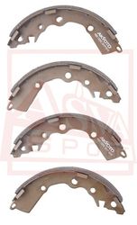 AKS-12202 КОЛОДКИ ТОРМОЗНЫЕ БАРАБАННЫЕ ЗАДНИЕ