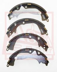 AKS-23201 КОЛОДКИ ТОРМОЗНЫЕ