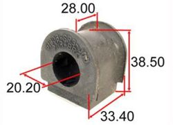 ASBHO1001 Втулка стабилизатора Tenacity (1242) ASBHO1001