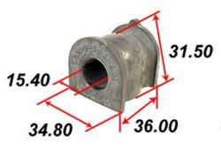 ASBHO1012 Втулка стабилизатора Tenacity (1203) ASBHO1012
