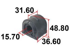 ASBMA1017 Втулка стабилизатора Tenacity (1349) ASBMA1017
