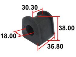 ASBMI1009 Втулка стабилизатора Tenacity (1092) ASBMI1009