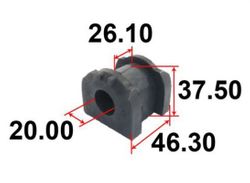 ASBMI1012 Втулка стабилизатора Tenacity (1093) ASBMI1012