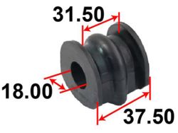 ASBNI1018 Втулка стабилизатора Tenacity (1362) ASBNI1018