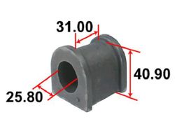 ASBTO1039 Втулка стабилизатора Tenacity (1097) ASBTO1039