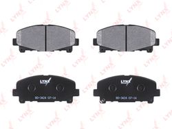 BD3424 Колодки тормозные дисковые