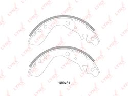 BS3404 Колодки тормозные барабанные