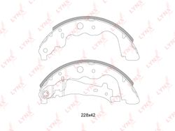 BS6304 Колодки тормозные барабанные