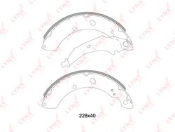 BS8002 Колодки тормозные барабанные