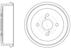 GD06046 Барабан тормозной
