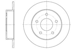 GR01124 Диск тормозной