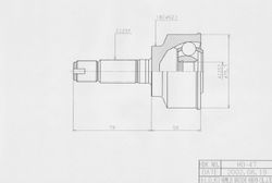 HOE047 ШРУС внешний ECO-series