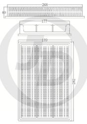 JDAN219V Фильтр воздушный