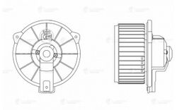 LFH19D0 Вентилятор отопителя салона