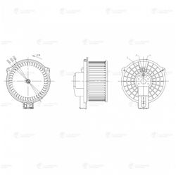 LFH25EP Вентилятор отопителя салона