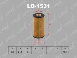 LO1531 Вставка фильтра масляного