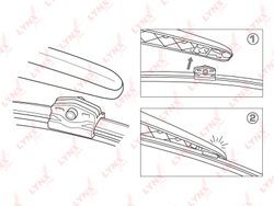 LR40N Щетка стеклоочистителя задняя