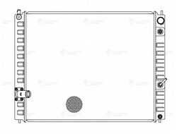 LRC14F0A Радиатор INFINITI FX 5.0 A/T 08-