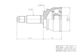 MIE067 ШРУС внешний