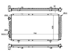 PGBOX941226 Радиатор охлаждения двигателя