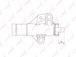 PT1037 Натяжитель ремня ГРМ