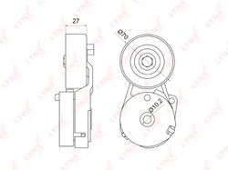 PT3029 Натяжитель ремня навесного оборудования