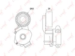 PT3203 Натяжитель поликлинового ремня