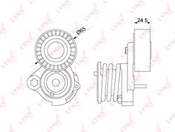 PT3225 Натяжитель ремня навесного оборудования