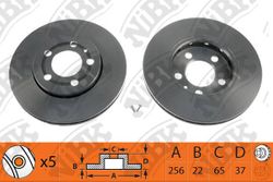 RN1082 Диск тормозной передний