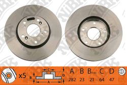 RN1218 Диск тормозной передний
